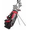 Macgregor CG3000 Steel Stand Package Set, Black/Red, Right Hand