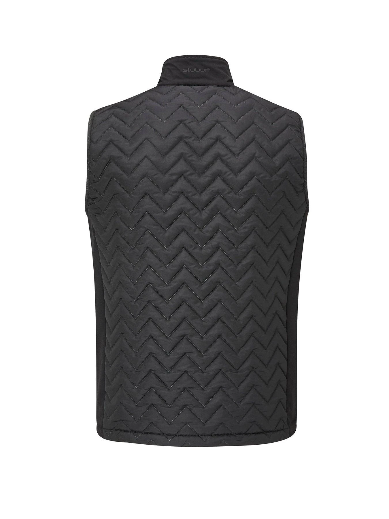 Stuburt Mens Evolution Golf Padded Gilet - Black 2 Stuburt Mens Evolution Golf Padded Gilet - Black - Image 2