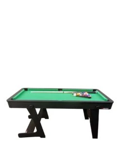 Viavito PT100X 5ft Folding Pool Table For Easy Convenient Storage With Accessories