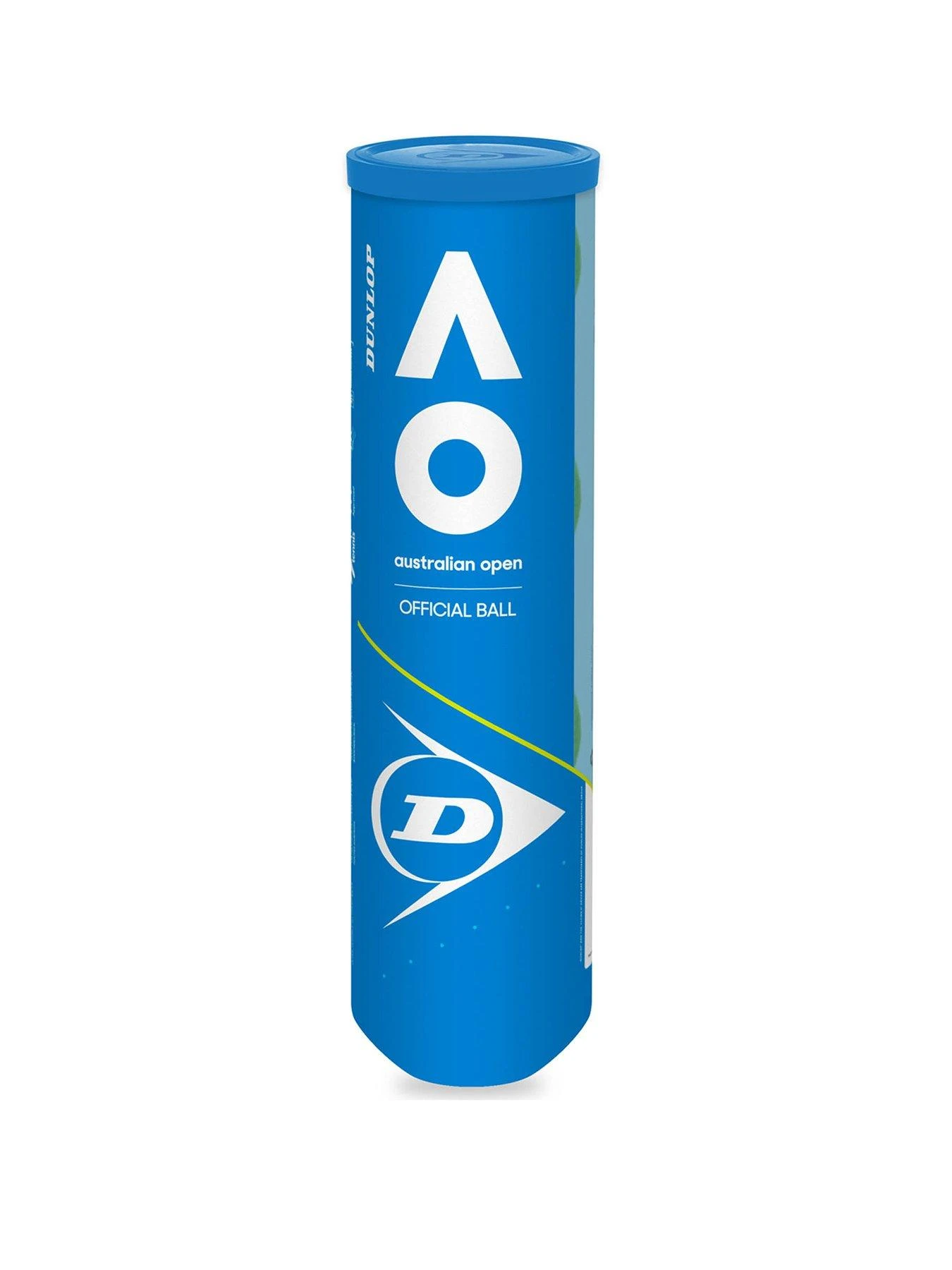 Dunlop Australian Open Tennis Balls-4 Ball Tube 2 Dunlop Australian Open Tennis Balls-4 Ball Tube - Image 2