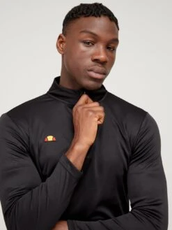 Ellesse Golf Rolbi 1/4 Zip - Black -APPLE || PURE2IMPROVE || Sonik Sales Store VE8HX SQ4 0000000004 BLACK MDd