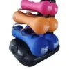 Body Sculpture 12kg Neoprene Dumbbell Tower Set