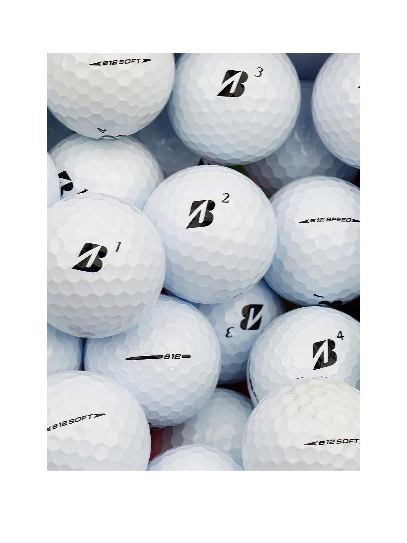 12 Bridgestone E12 Mix Grade A Golf Balls 1 12 Bridgestone E12 Mix Grade A Golf Balls