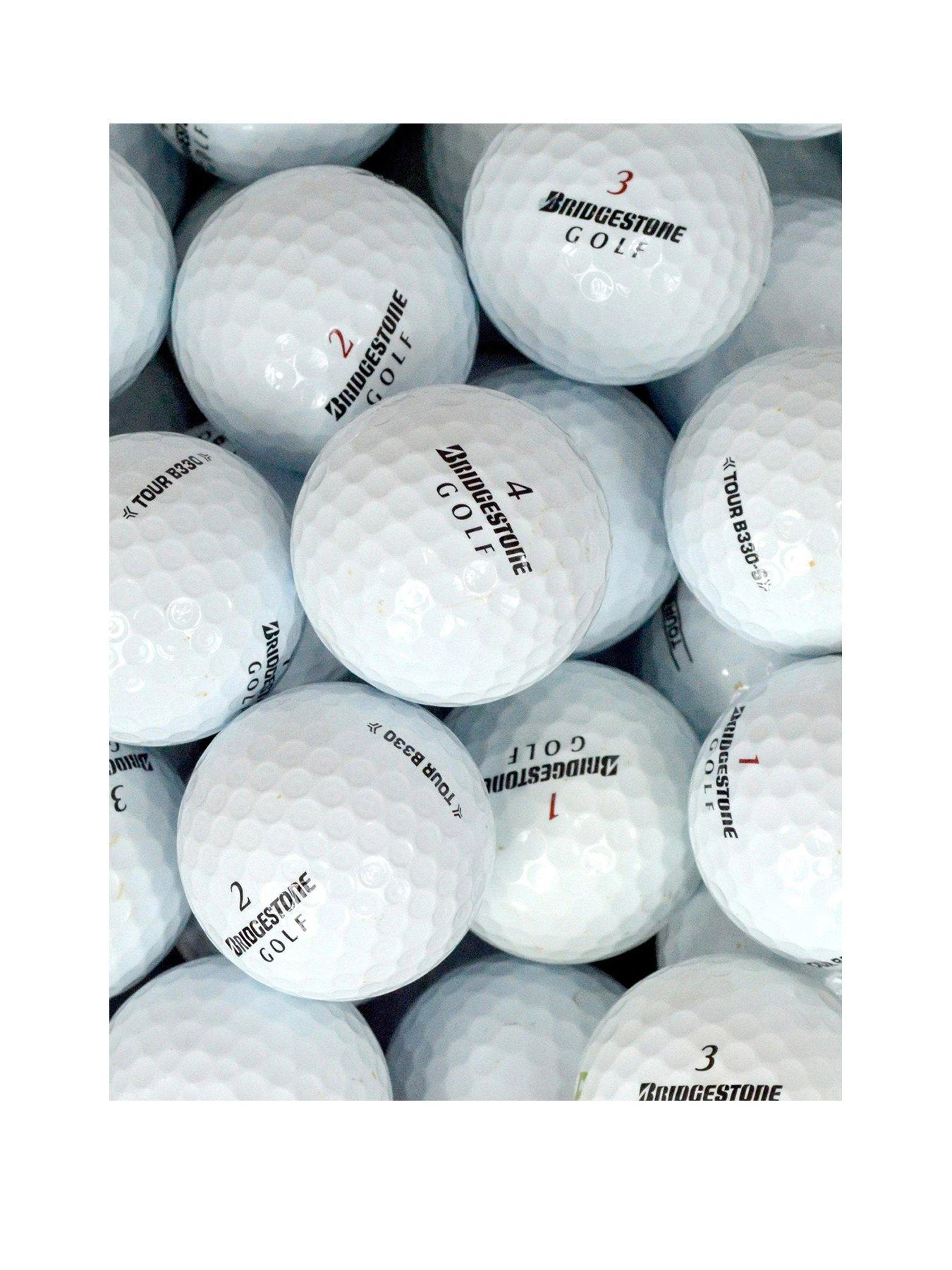 12 Bridgestone B330 Mix Grade A Golf Balls 1 12 Bridgestone B330 Mix Grade A Golf Balls
