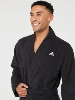 Adidas Dressing Gown - Black 7 Adidas Dressing Gown - Black -APPLE || PURE2IMPROVE || Sonik Sales Store VH9BI SQ4 0000000004 BLACK MDd