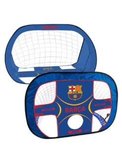 Barcelona FC 2 In 1 Pop Up Football Target Goal