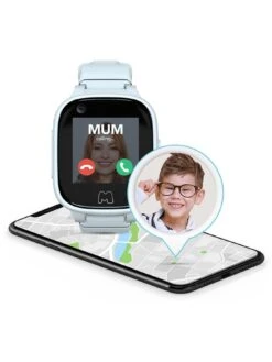Moochies Connect Smartwatch 4G - White -APPLE || PURE2IMPROVE || Sonik Sales Store VI23J SQ4 0000000013 WHITE SLd