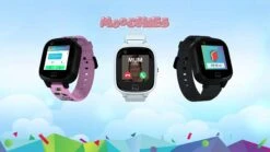 Moochies Connect Smartwatch 4G - White -APPLE || PURE2IMPROVE || Sonik Sales Store VI23J SQ8 0000000013 WHITE DVvL