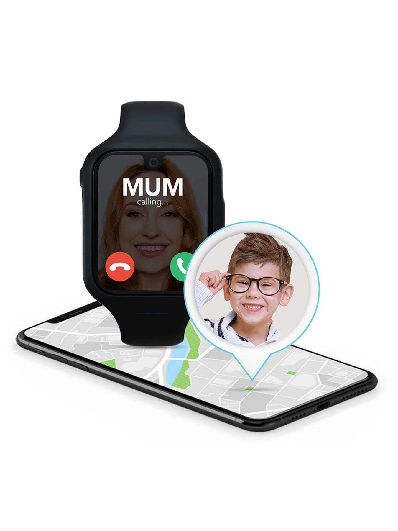 Moochies Odyssey Smartwatch 4G - Black 4 Moochies Odyssey Smartwatch 4G - Black - Image 4