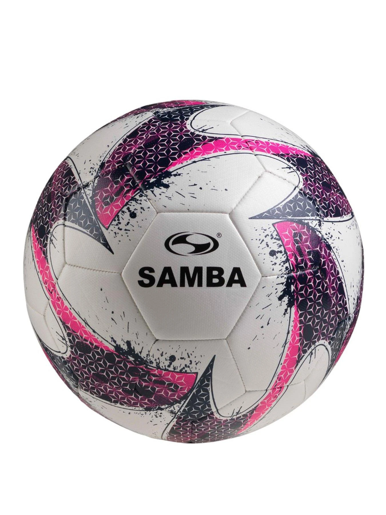 Samba Trainer Ball - Pink/Navy - Size 3 1 Samba Trainer Ball - Pink/Navy - Size 3