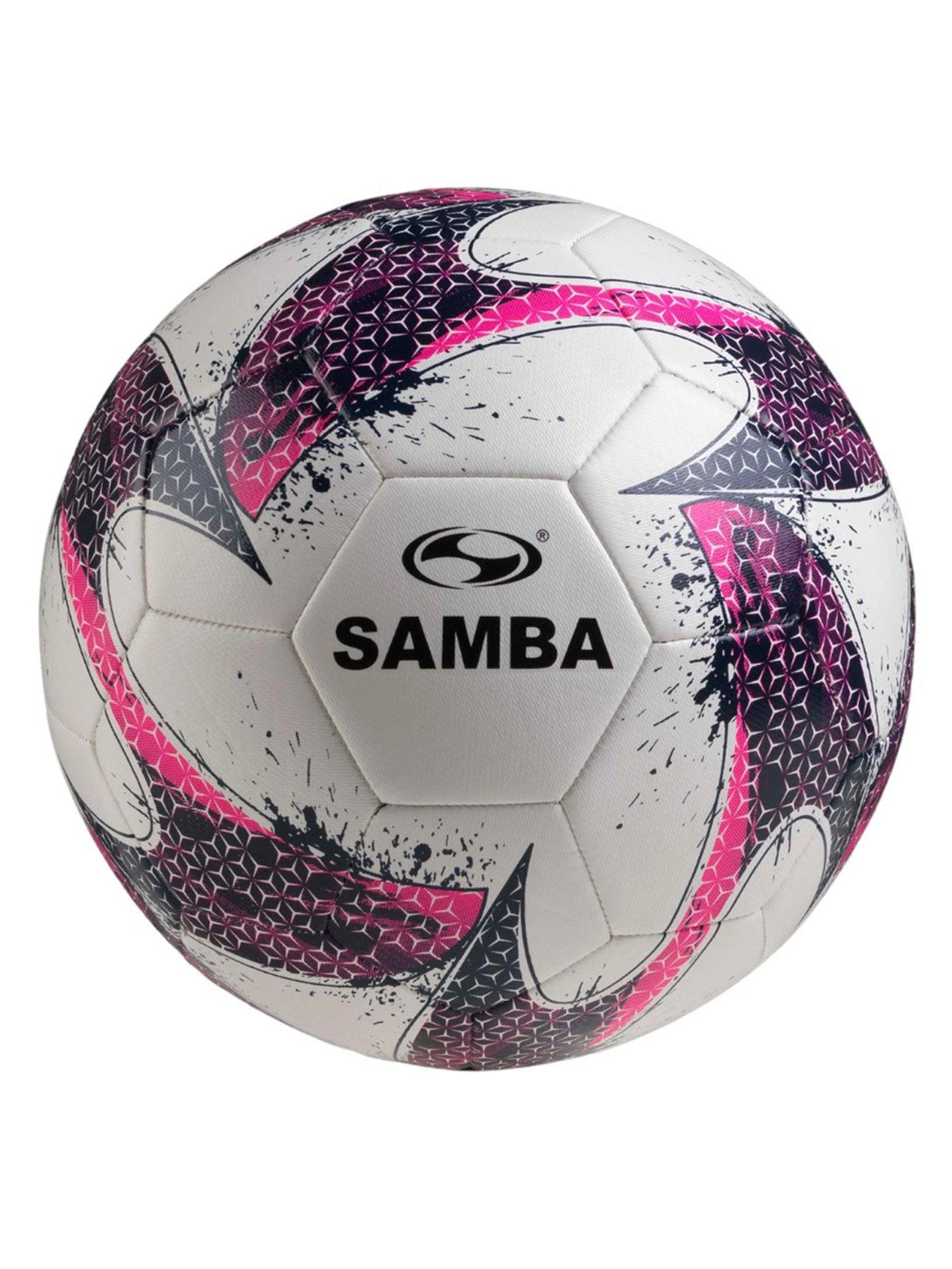 Samba Trainer Ball - Pink/Navy - Size 3 3 Samba Trainer Ball - Pink/Navy - Size 3 - Image 3