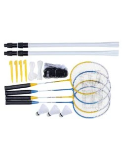 Baseline Pro 4-Player Badminton Set -APPLE || PURE2IMPROVE || Sonik Sales Store VJXVJ SQ3 0000000099 N A SLd