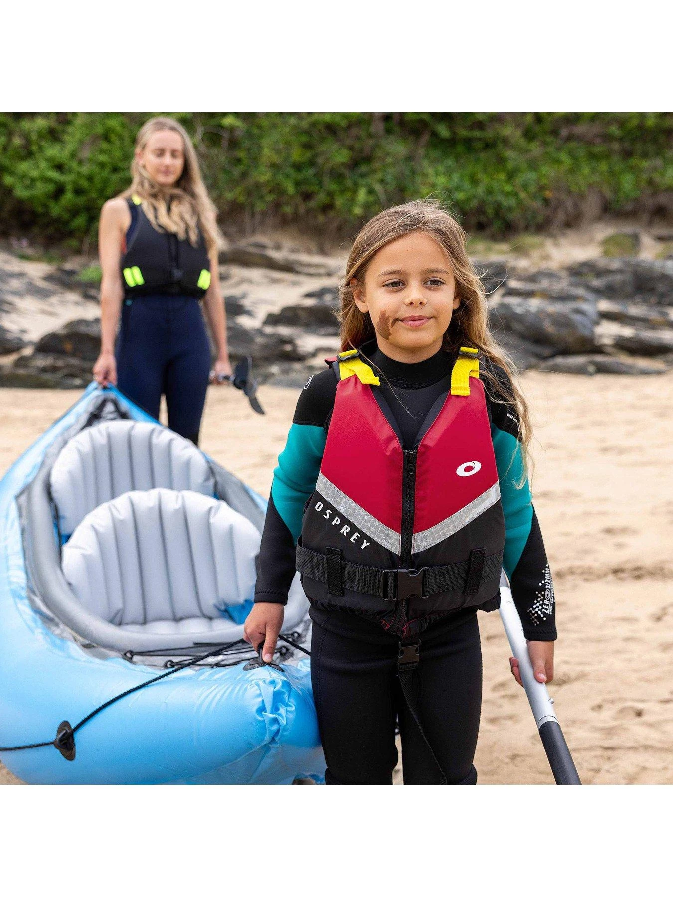 Junior Buoyancy Aid 50N - Red 5 Junior Buoyancy Aid 50N - Red - Image 5