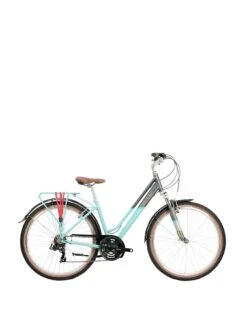 Raleigh Pioneer Trial 27.5"/21" Womens Tourney 21Spd Aqua/Silver