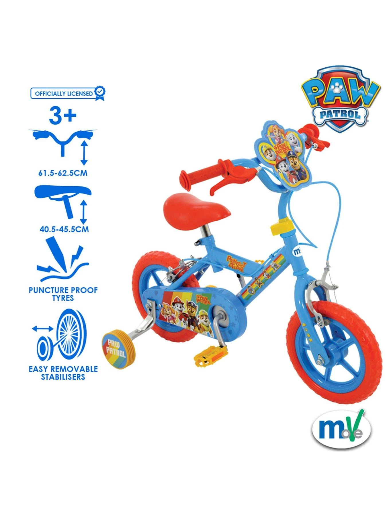 Paw Patrol My First 12" Bike 2 Paw Patrol My First 12" Bike - Image 2