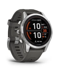 Garmin Fenix 7S Pro Solar - Stainless Steel Graphite Band -APPLE || PURE2IMPROVE || Sonik Sales Store VKYO4 SQ3 0000000004 BLACK SLa
