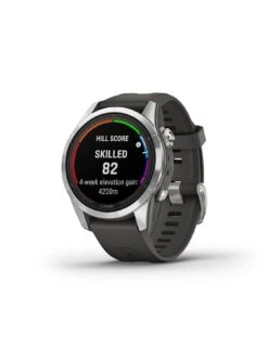 Garmin Fenix 7S Pro Solar - Stainless Steel Graphite Band -APPLE || PURE2IMPROVE || Sonik Sales Store VKYO4 SQ6 0000000004 BLACK SLd2