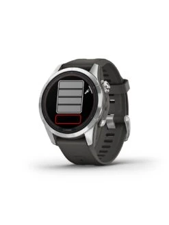Garmin Fenix 7S Pro Solar - Stainless Steel Graphite Band -APPLE || PURE2IMPROVE || Sonik Sales Store VKYO4 SQ7 0000000004 BLACK SLd3