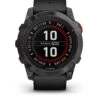 Garmin Fenix 7X Pro Solar - Slate Grey Stainless Steel, Black Band