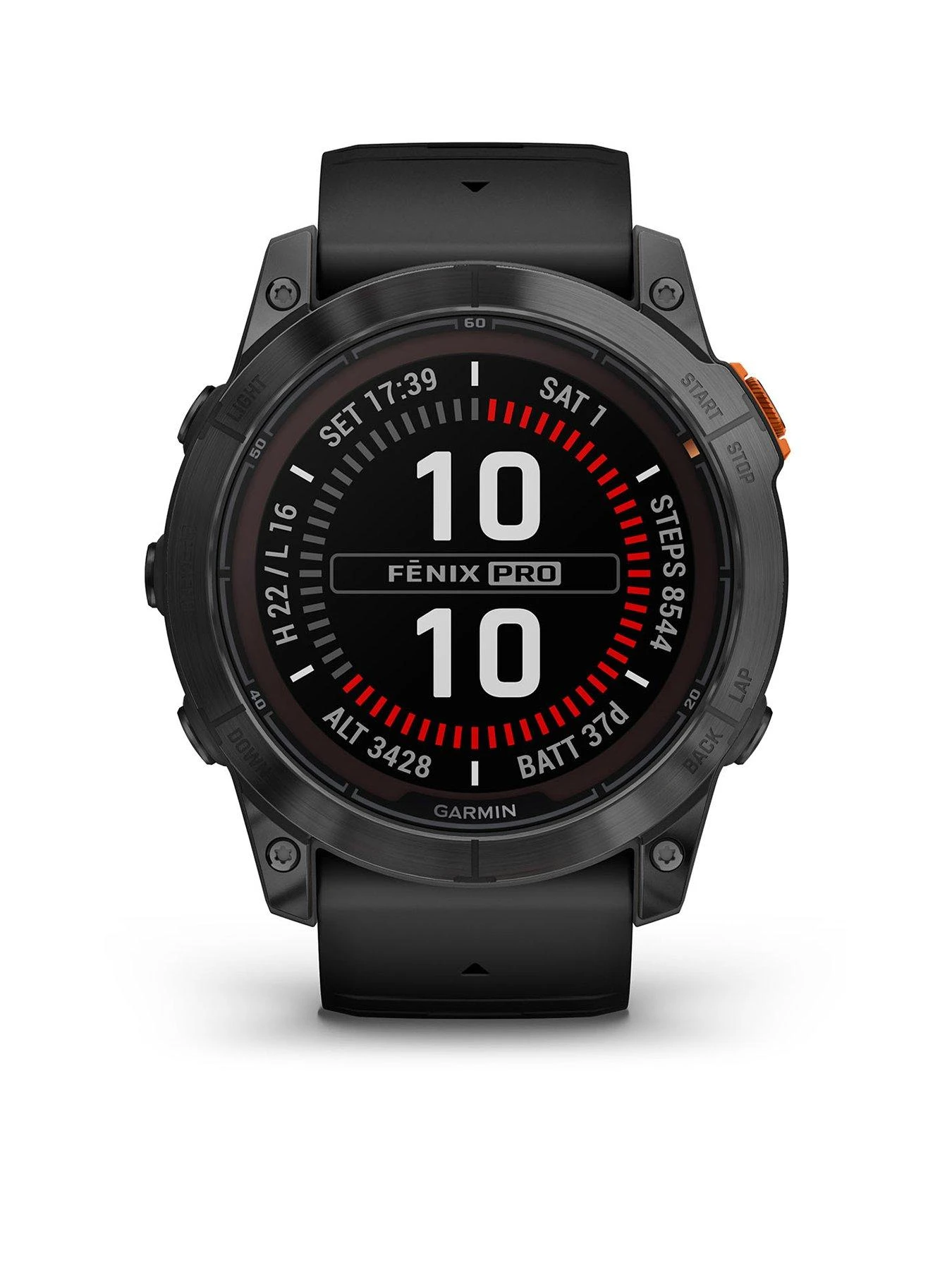 Garmin Fenix 7X Pro Solar - Slate Grey Stainless Steel, Black Band 1 Garmin Fenix 7X Pro Solar - Slate Grey Stainless Steel, Black Band