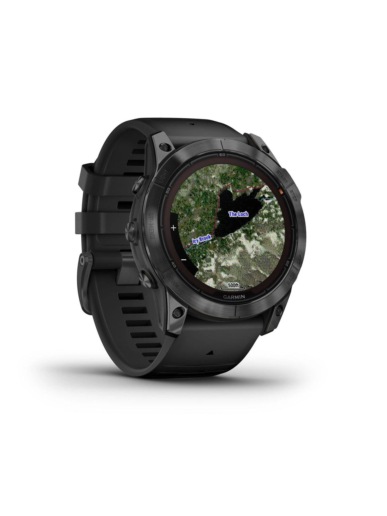 Garmin Fenix 7X Pro Solar - Slate Grey Stainless Steel, Black Band 6 Garmin Fenix 7X Pro Solar - Slate Grey Stainless Steel, Black Band - Image 6