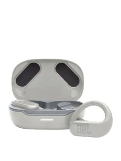 JBL Endurance PEAK 3 - True Wireless Sport Earbuds: Powerhook / IP68 / Smart Ambient, White