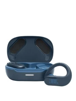 JBL Endurance PEAK 3 - True Wireless Sport Earbuds: Powerhook / IP68 / Smart Ambient, Blue