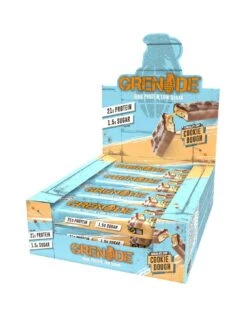 GRENADE High Protein, Low Sugar Bar- Chocolate Chip Cookie Dough 60g