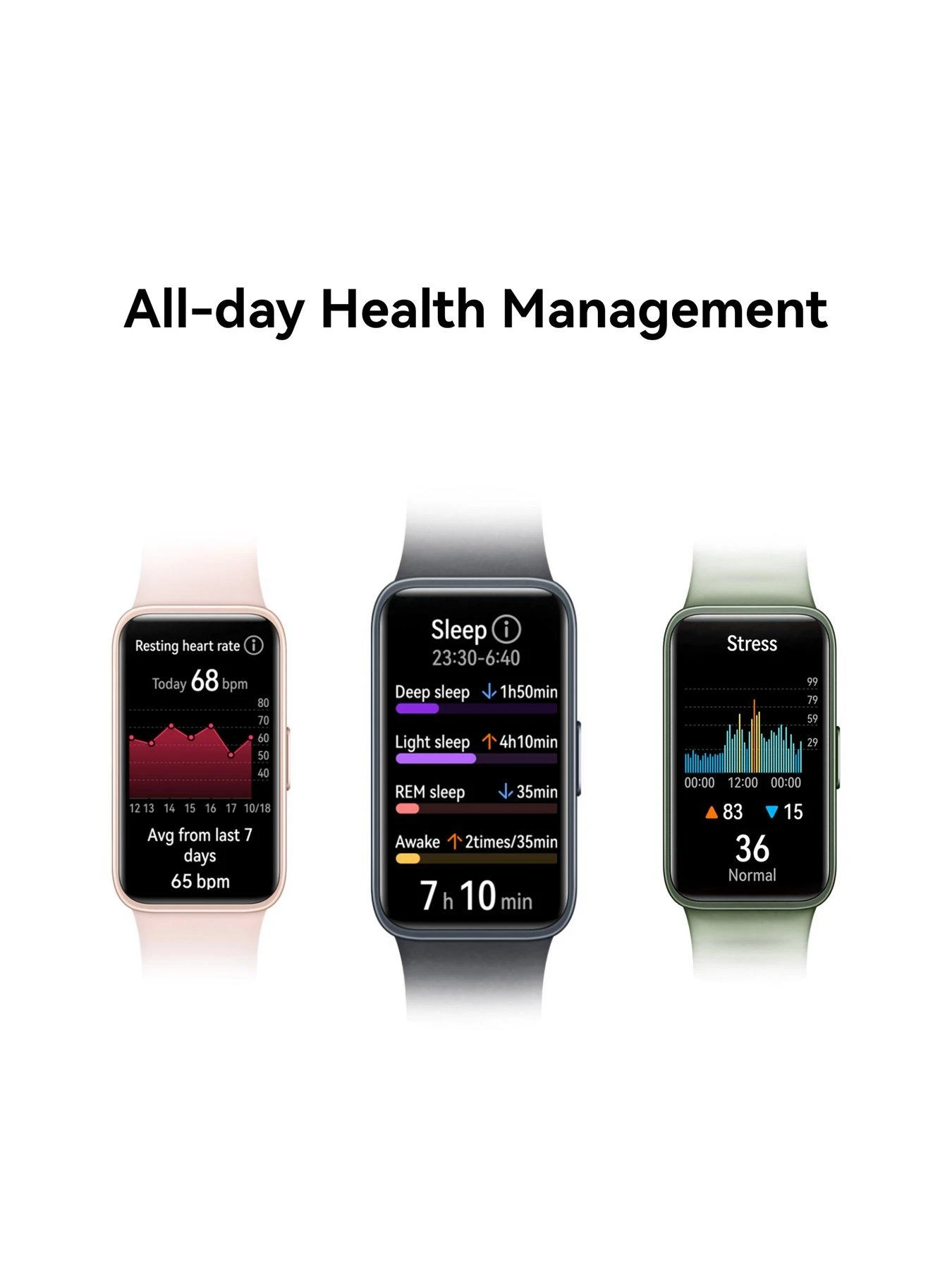 Huawei Band 8 Black 5 Huawei Band 8 Black - Image 5