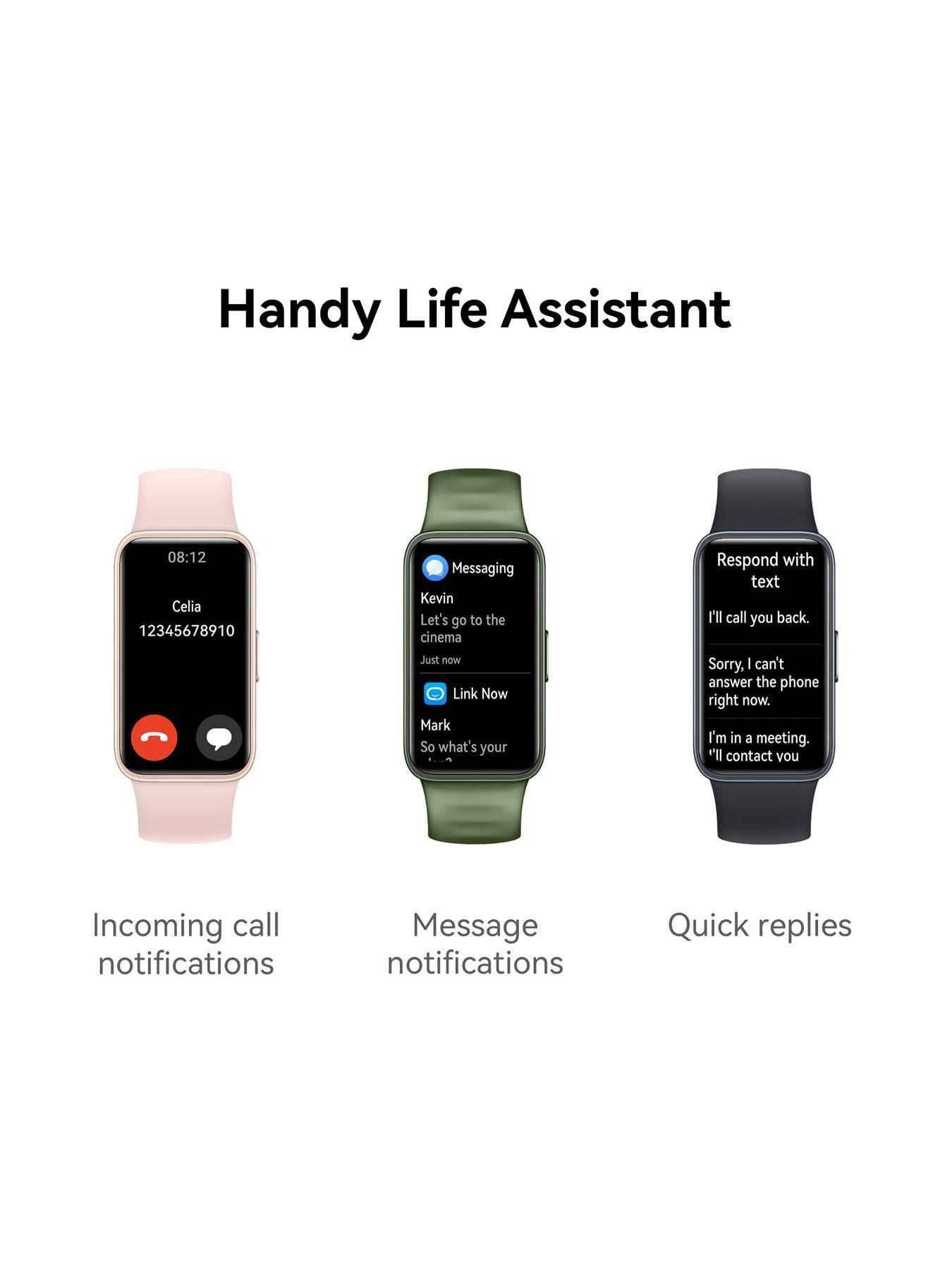 Huawei Band 8 Black 6 Huawei Band 8 Black - Image 6