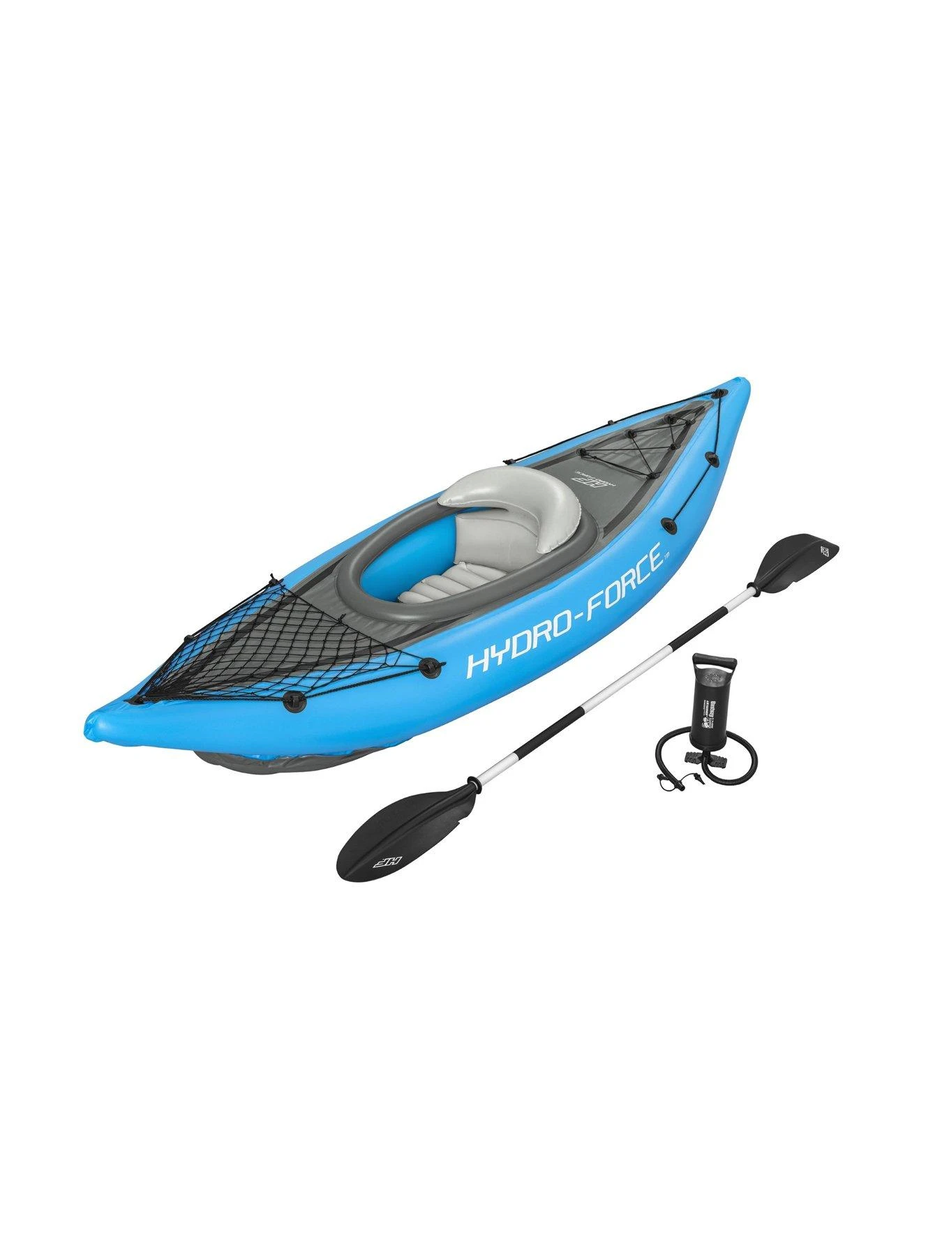 Hydro-Force Cove Champion X1 Inflatable One Person Kayak Set 3 Hydro-Force Cove Champion X1 Inflatable One Person Kayak Set - Image 3