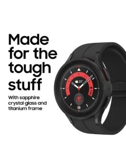 Samsung Galaxy Watch5 Pro 4G Titanium 45mm -APPLE || PURE2IMPROVE || Sonik Sales Store VMRMB SQ5 0000000005 GREY SLd1