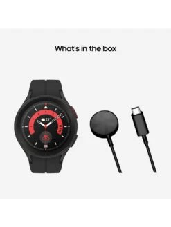 Samsung Galaxy Watch 5 Pro 45mm (GPS) - Black Titanium -APPLE || PURE2IMPROVE || Sonik Sales Store VMRMF SQ7 0000000004 BLACK SLd3