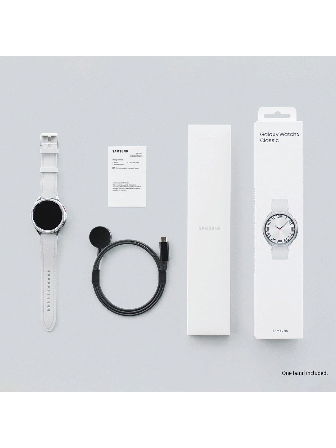 Samsung Galaxy Watch 6 Classic 4G 47mm (GPS) - Silver 7 Samsung Galaxy Watch 6 Classic 4G 47mm (GPS) - Silver - Image 7