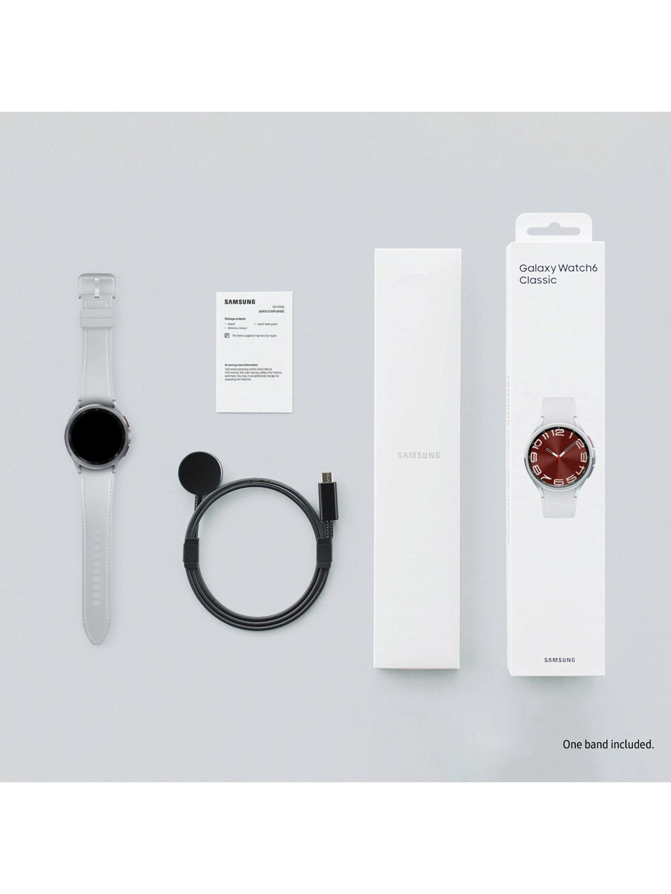 Samsung Galaxy Watch 6 Classic 4G 43mm (GPS) - Silver 7 Samsung Galaxy Watch 6 Classic 4G 43mm (GPS) - Silver - Image 7