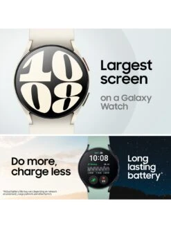 Samsung Galaxy Watch 6 44mm (GPS) - Graphite -APPLE || PURE2IMPROVE || Sonik Sales Store VO4LQ SQ6 0000000527 GRAPHITE SLd2