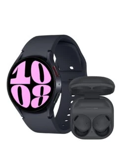 Samsung Galaxy Watch 6 40mm (GPS) - Graphite With Buds2 Pro Black