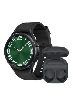 Samsung Galaxy Watch 6 Classic 47mm (GPS) - Black With Buds2 Pro Black