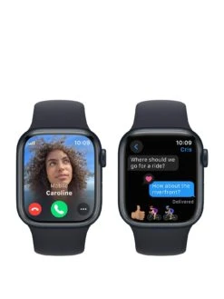 Apple Watch Series 9 (GPS + Cellular), 41mm Midnight Aluminium Case With Midnight Sport Band - S/M -APPLE || PURE2IMPROVE || Sonik Sales Store VPWCJ SQ3 0000000976 MIDNIGHT SLa