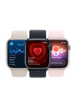Apple Watch Series 9 (GPS + Cellular), 41mm Midnight Aluminium Case With Midnight Sport Band - S/M -APPLE || PURE2IMPROVE || Sonik Sales Store VPWCJ SQ5 0000000976 MIDNIGHT SLd1