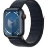 Apple Watch Series 9 (GPS + Cellular), 41mm Midnight Aluminium Case With Midnight Sport Loop