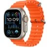 Apple Watch Ultra 2 (GPS + Cellular), 49mm Titanium Case With Orange Ocean Band
