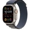 Apple Watch Ultra 2 (GPS + Cellular), 49mm Titanium Case With Blue Alpine Loop