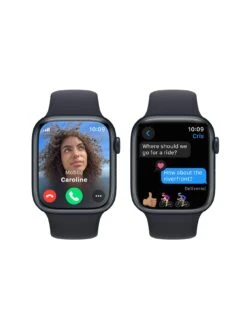 Apple Watch Series 9 (GPS + Cellular), 45mm Midnight Aluminium Case With Midnight Sport Band - S/M -APPLE || PURE2IMPROVE || Sonik Sales Store VPWDM SQ4 0000000976 MIDNIGHT SLd