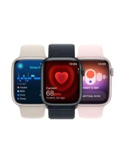 Apple Watch Series 9 (GPS), 41mm Midnight Aluminium Case With Midnight Sport Band 12 Apple Watch Series 9 (GPS), 41mm Midnight Aluminium Case With Midnight Sport Band -APPLE || PURE2IMPROVE || Sonik Sales Store VPWDU SQ5 0000000976 MIDNIGHT SLd1