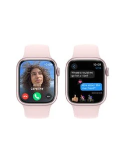 Apple Watch Series 9 (GPS), 41mm Pink Aluminium Case With Light Pink Sport Band 11 Apple Watch Series 9 (GPS), 41mm Pink Aluminium Case With Light Pink Sport Band -APPLE || PURE2IMPROVE || Sonik Sales Store VPWE9 SQ4 0000000063 PINK SLd