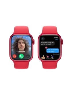 Apple Watch Series 9 (GPS), 41mm (PRODUCT)RED Aluminium Case With (PRODUCT)RED Sport Band -APPLE || PURE2IMPROVE || Sonik Sales Store VPWZP SQ4 0000000017 RED SLd
