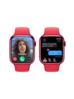 Apple Watch Series 9 (GPS), 45mm (PRODUCT)RED Aluminium Case With (PRODUCT)RED Sport Band -APPLE || PURE2IMPROVE || Sonik Sales Store VPWZR SQ4 0000000017 RED SLd