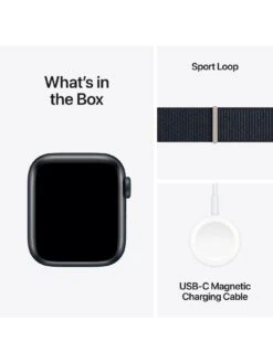 Apple Watch SE (GPS + Cellular, 2023) 40mm Midnight Aluminium Case With Midnight Sport Loop -APPLE || PURE2IMPROVE || Sonik Sales Store VPYTT SQ7 0000000976 MIDNIGHT SLd3