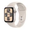 Apple Watch SE (GPS, 2023) 40mm Starlight Aluminium Case With Starlight Sport Band